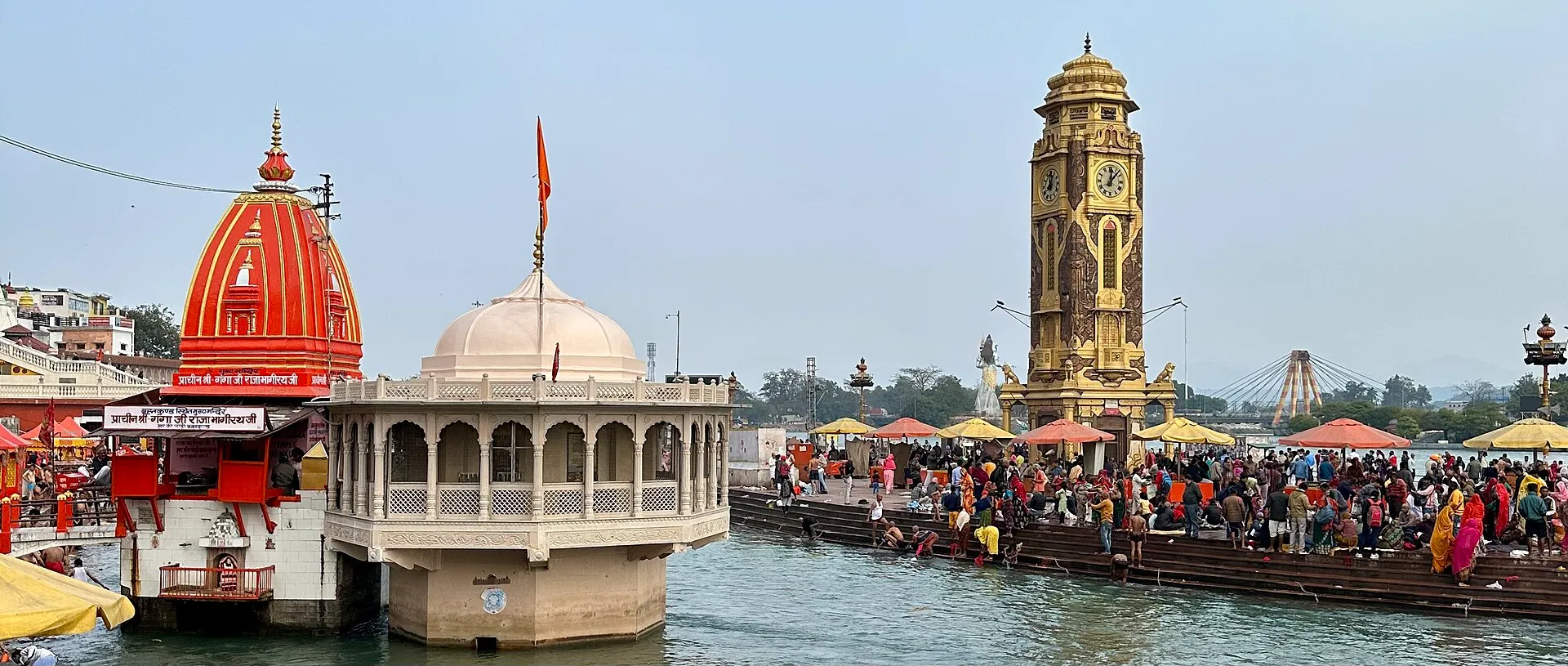 Har Ki Pauri Haridwar - the sacred ghat on the Ganga river in Haridwar, showing the spiritual atmosphere of the city