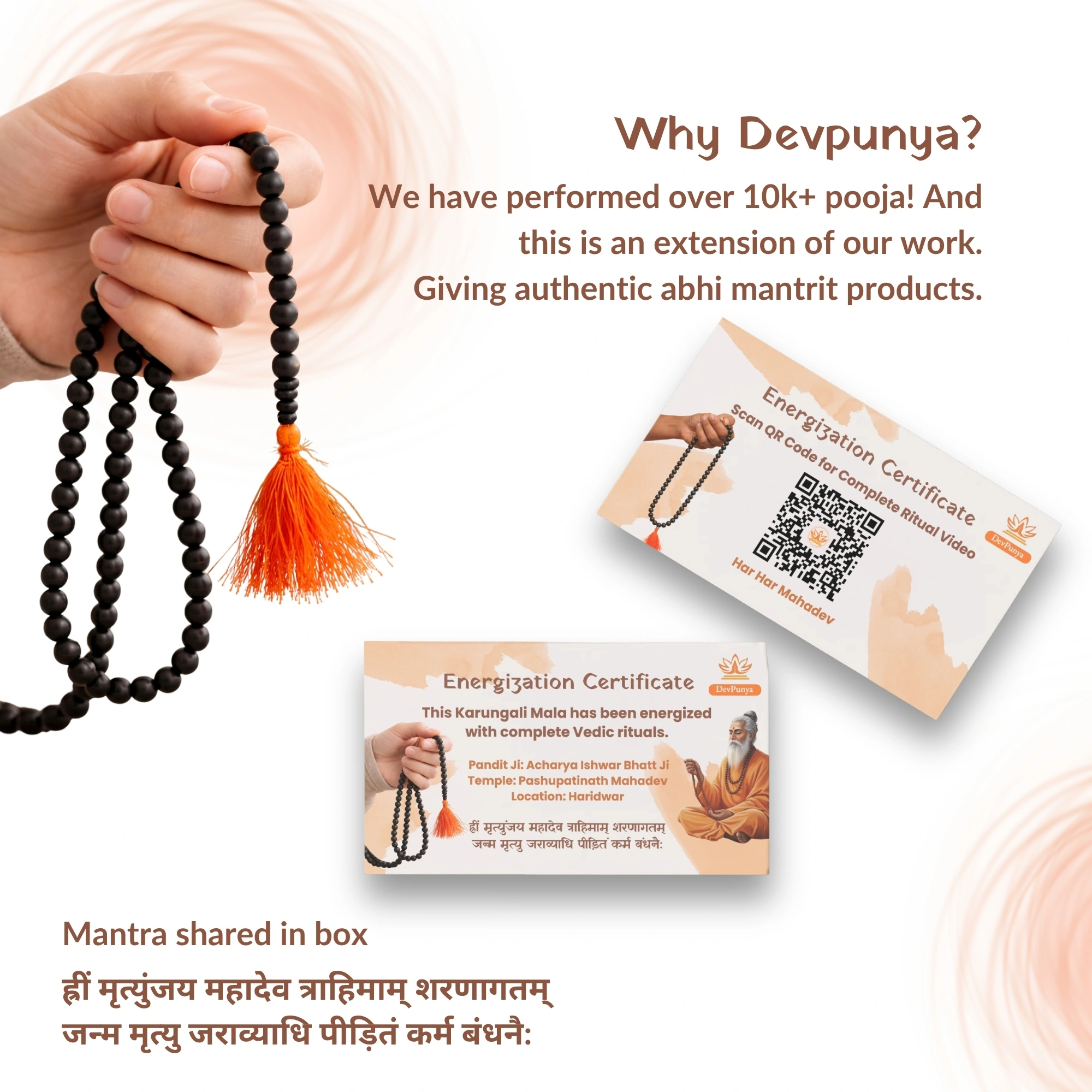 Why DevPunya - Authentic Abhimantrit Products