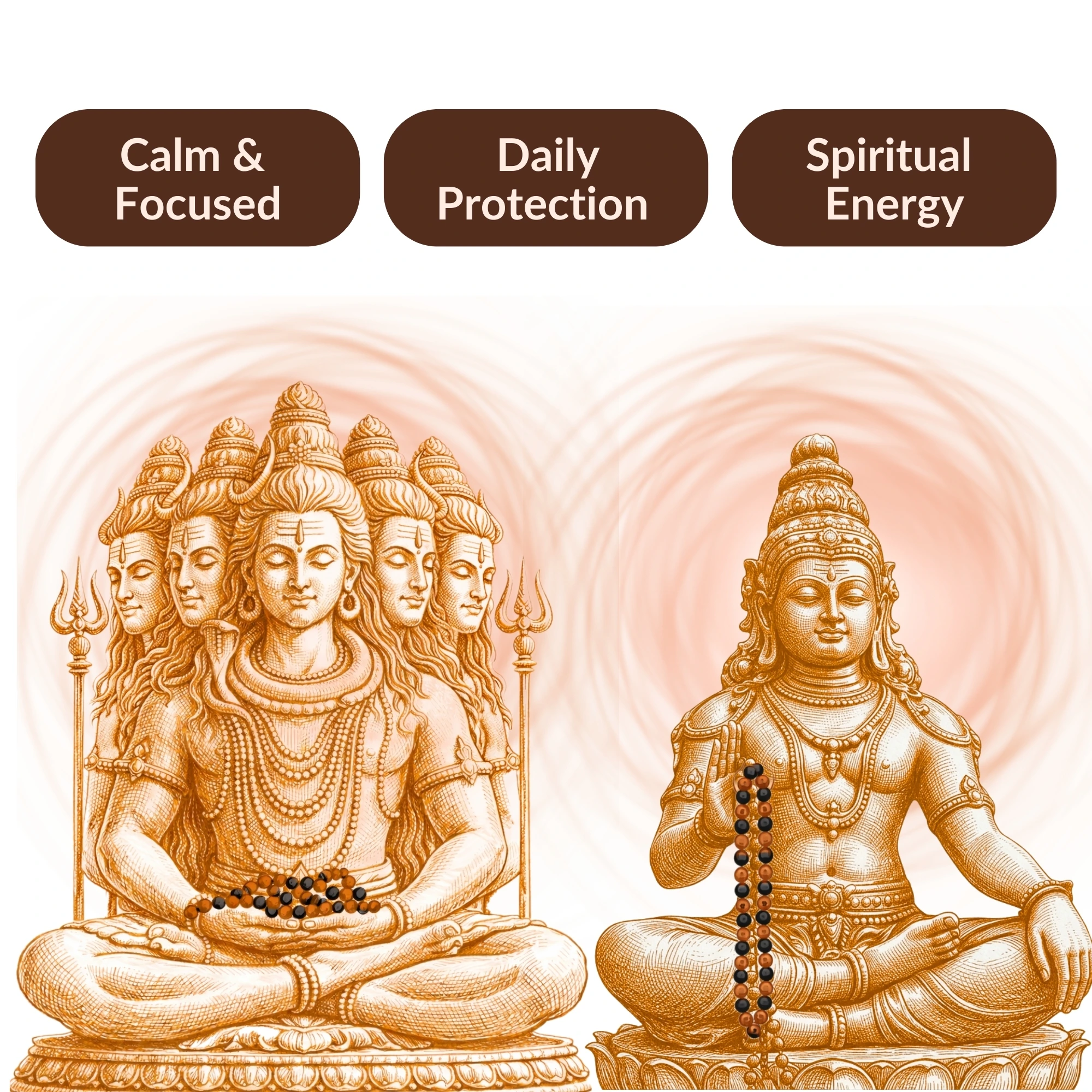 Multiple Benefits of Hybrid Mala