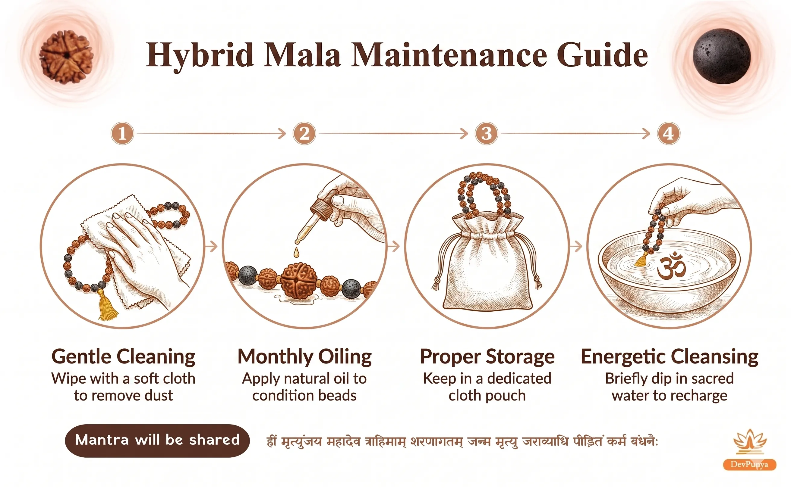 Hybrid Mala Maintenance Guide - 4 Steps