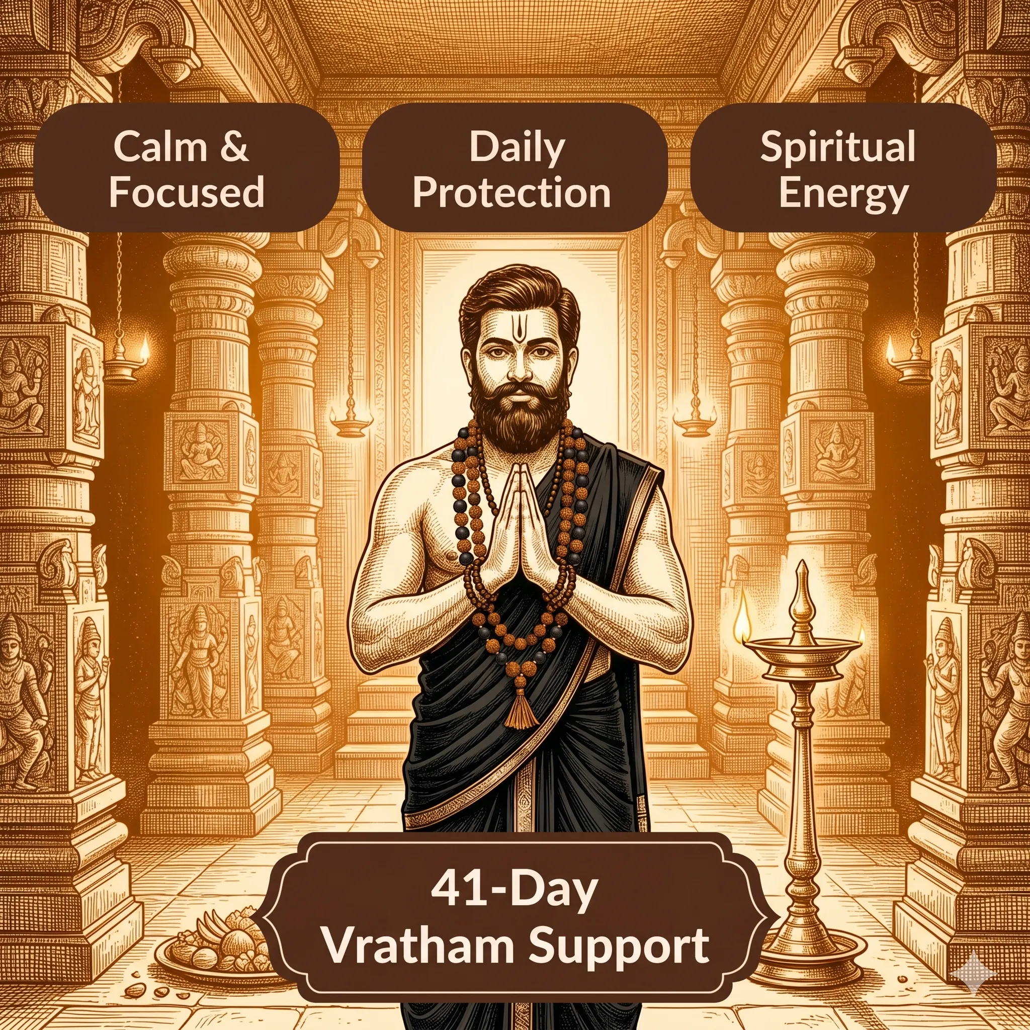Hybrid Image 19 - 41-Day Vratham Support