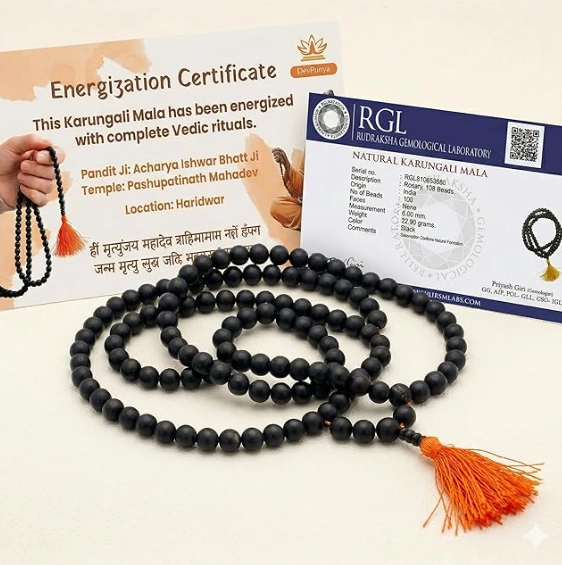 Karungali Image 8 - Energization Certificate with RGL stamp