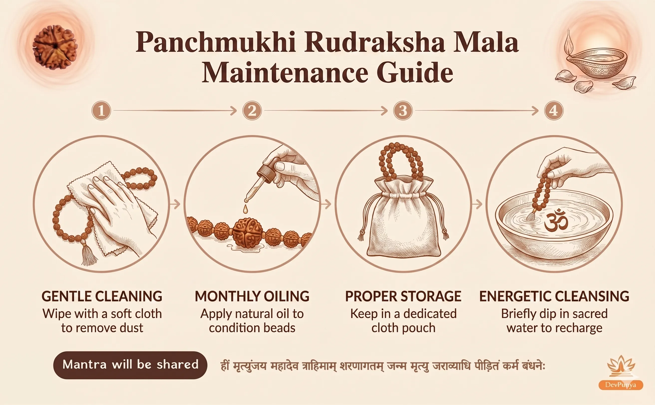 Panchmukhi Image 20 - Panchmukhi Rudraksha Mala Maintenance Guide