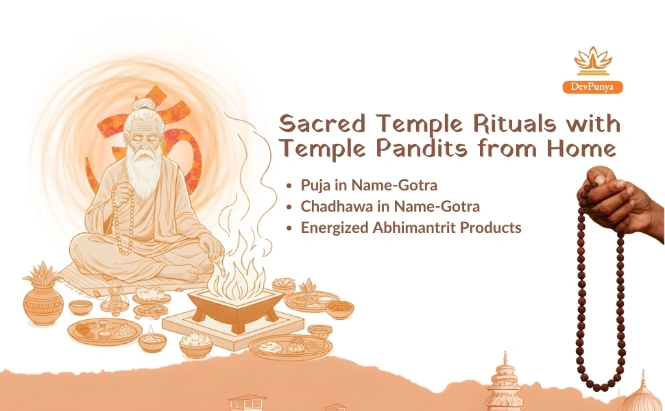 Panchmukhi Image 8 - Sacred Temple Rituals with Temple Pandits from Home