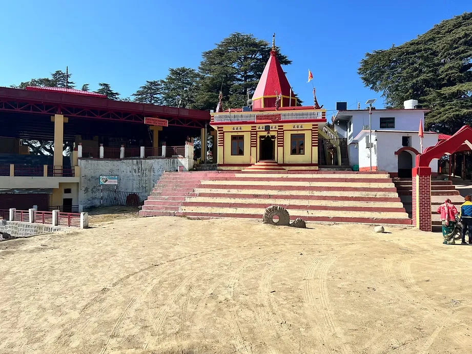 Varahi Devi Temple entrance with steps, Devidhura